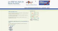 Desktop Screenshot of eoep.laligue-alpesdusud.org